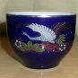 Japanese Cobalt w/Gold Trim, Peacocks, Tea or Sake Bowl/Cup, from Shaddy