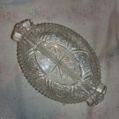 Vintage Stars and Bars Oval Divided Dish