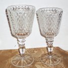 Two Crystal Wine Glasses, Villeroy & Boch