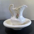 Vintage Medium Sized Transfer Pitcher & Bowl