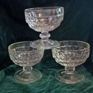 Three Whitehall Sherbet / Dessert Cups from Colony
