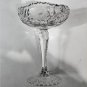 Antique Cut Crystal McKee Innovations 407 Tazza Compote Button and Cane