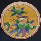 Bird in a Plum Tree Decorative Plate from Andrea by Sadek