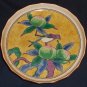 Bird in a Plum Tree Decorative Plate from Andrea by Sadek