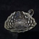 Vintage Fostoria Three Corner Handled Dish