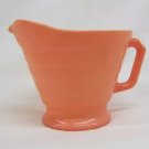 Peach Platonite Hazel Atlas Creamer