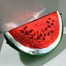 Large Blown Glass Watermelon Ornament