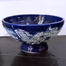 Hand Thrown and Painted Cobalt Pottery Bowl Hand Thrown and Painted Cobalt Pottery Bowl