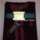 RALPH LAUREN POLO WOMEN COTTON LESLIE KNITS BLACK PAJAMAS SLEEPSHIRT NIGHT DRESS GOWN GIFT M