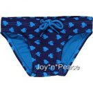 $39 LITTLE MARC JACOBS BOY SWIMWEAR SWIMMING TRUCK TWILT NAVY BLUE 8 10 M
