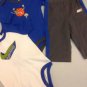 $44 NIKE BASKETBALL INFANT BABY BOY GIRL BODYSUIT PANT 3 PC SET 0-3M NEWBORN