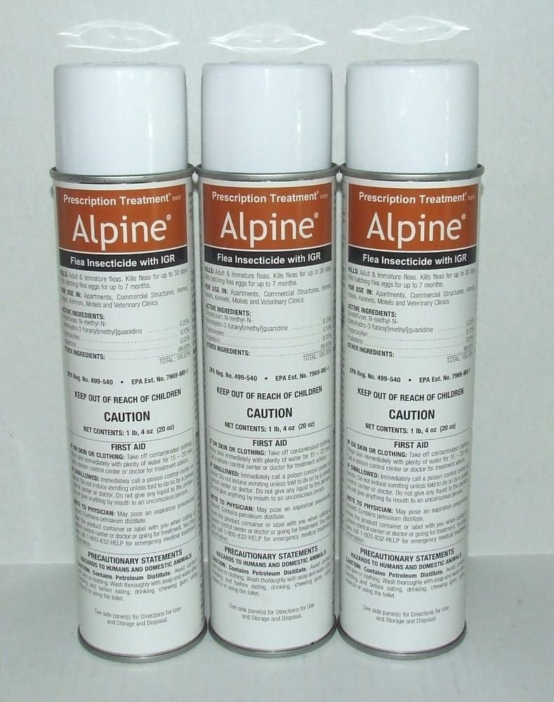 PT Alpine Flea Spray Insecticide IGR EPA reduced-risk ...