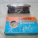 Vintage Japan Crystar Folding Binoculars OPERA sports Theater GLASSES