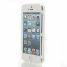 Ultra-thin Touchable TPU Clamshell Protective Case for iPhone 5/5S Transparent