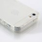 Ultra-thin Touchable TPU Clamshell Protective Case for iPhone 5/5S Transparent