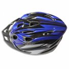 Cycling Bicycle Adult Mens Bike Helmet with Visor Blue