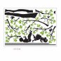 Swing Pattern Graffiti Removable Wallpaper sticker