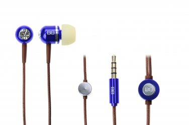 BassBuds Smooth High Performance Luxury in-ear Headphones with Handsfree Mic and MP3/Call Controller