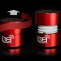 BassBooz Red Portable Bluetooth Speaker with built in High Performance Li-on Rechargeable Battery