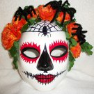 Day of the Living dead full face mask mardi gras masquerade costume