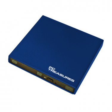 External DVD-RW Drive - Navy Blue