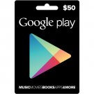 $50 US Google Play Card