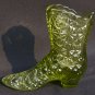 Green Daisy and Button Fenton Boot