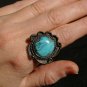 Turquoise Nugget Ring #036