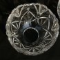 Two Clear Lead Crystal Candle Globes