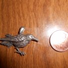 Sterling Silver Raven Pendant