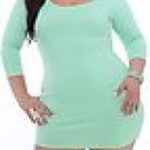 Comic(Plus) mint green dress
