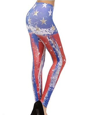 America the Beautiful Leggings - Plus Size