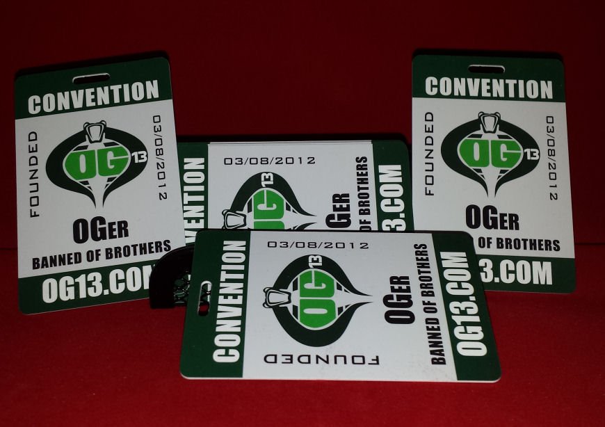 OG13.com - High Quality Convention Cards / Passes!