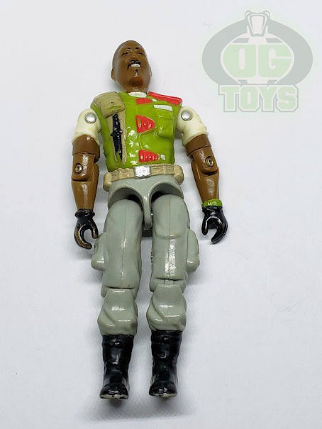 GI Joe Action Force Roadblock 1986 – Figurine Hasbro Complète, Vintage