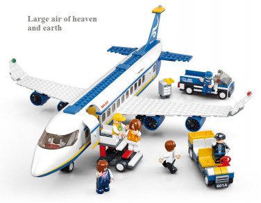 Sluban Air Series bricks Air bus lego