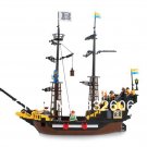 Enlighten Building Lego 308: Blocks Pirate Ship Black Pearl Educational Construction