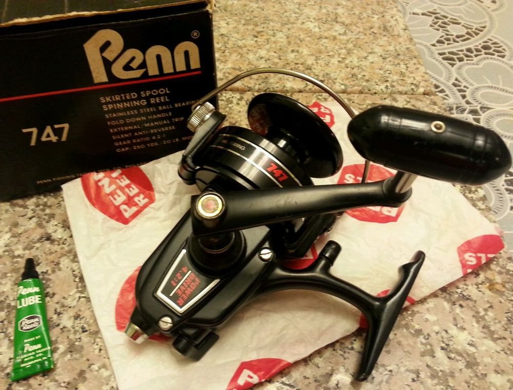 Penn Spinfisher 747 heavy spinning reel, made in USA