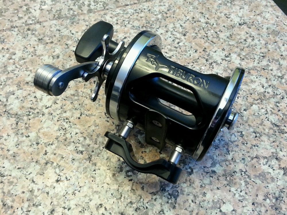 TIBURON P29 FRAME FOR THE PENN JIGMASTER 99 ALBACORE SPECIAL AND THE NEWELL  332 FISHING REELS, GOLD IN COLOR, NEW OLD STOCK - Berinson Tackle Company