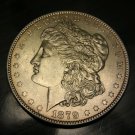 1879  Morgan Dollar VAM 1A Pitted Wreath, not scrap silver