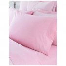 1200 TC Egyptian Cotton Bed Sheet Set Queen Size Pink Solid