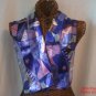 Picasso Purple Scarf Print Signature Face New 13x60 inch Long Neck #f