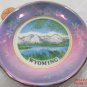 Wyoming Blue Iridescent Tiny Plate 3 1/4 inch .f