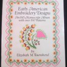 Early American Embroidery Designs 1815 Manuscript Album New 048624946 Crafts .f