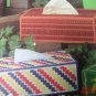 Tissue Boxes Plastic Canvas Leaflet Long & Boutique 10 Projects #199 Craft .f