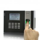 Fingerprint Time Attendance And Door System (Black)-free world ship