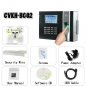 Fingerprint Time Attendance And Door System (Black)-free world ship