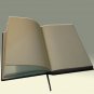 Wedding guest book: Hand painted personalised monograms, scrapbook, couple's initials
