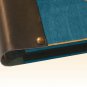 Photo album, handmade - handpainted personalised, customisable: Old Ship, dark blue wooden cover