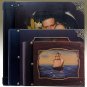 Photo album, handmade - hand painted, personalised, customisable: Flower synthesis, wooden cover