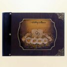 Wedding photo album, handmade - hand painted personalised customisable vintage album - Candles